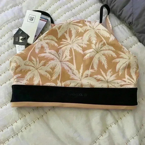 Rip Curl MIRAGE SURF PALM TWO WAY CROP Tank Bikini - XS S L ** New With Tag ** - Picture 15 of 16